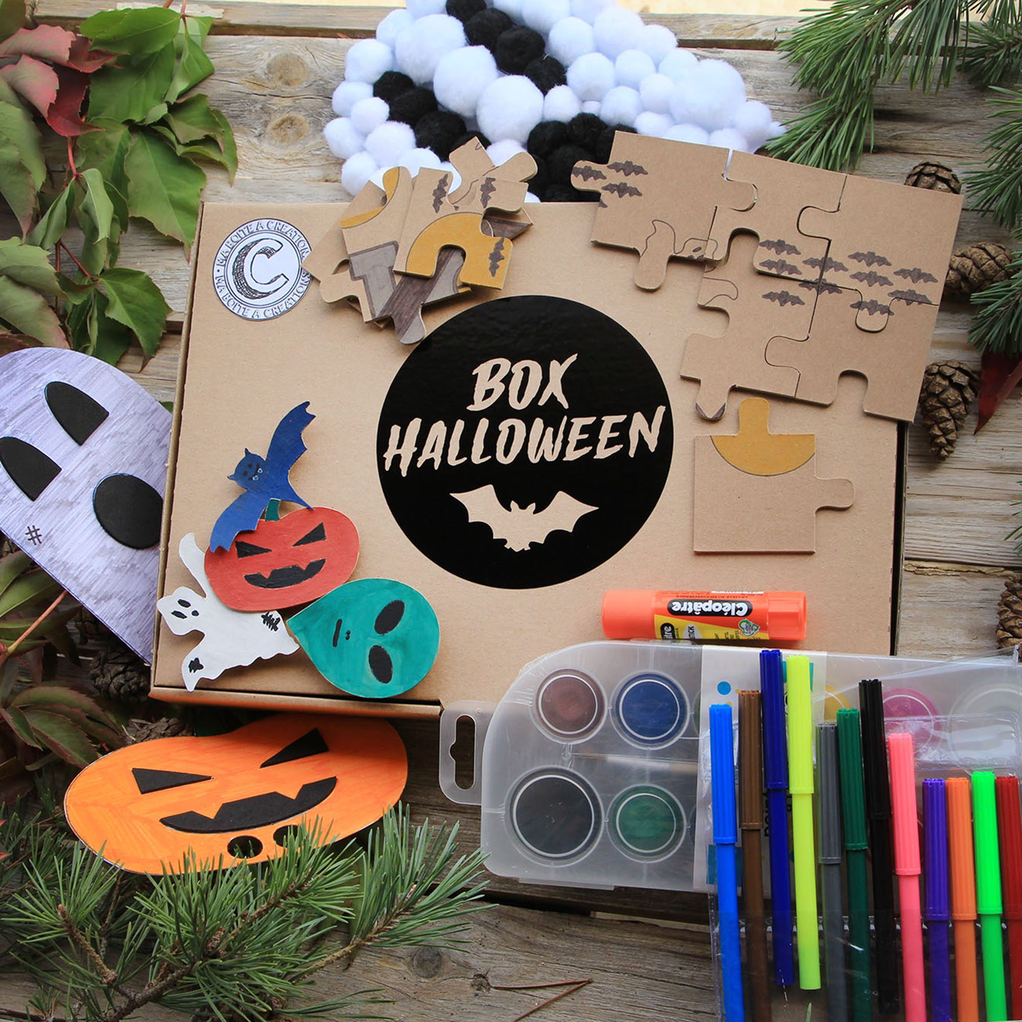 Box d'Halloween- 4 activités